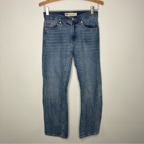 Levi’s 505 regular Jeans Size 14 slim - Picture 1 of 4